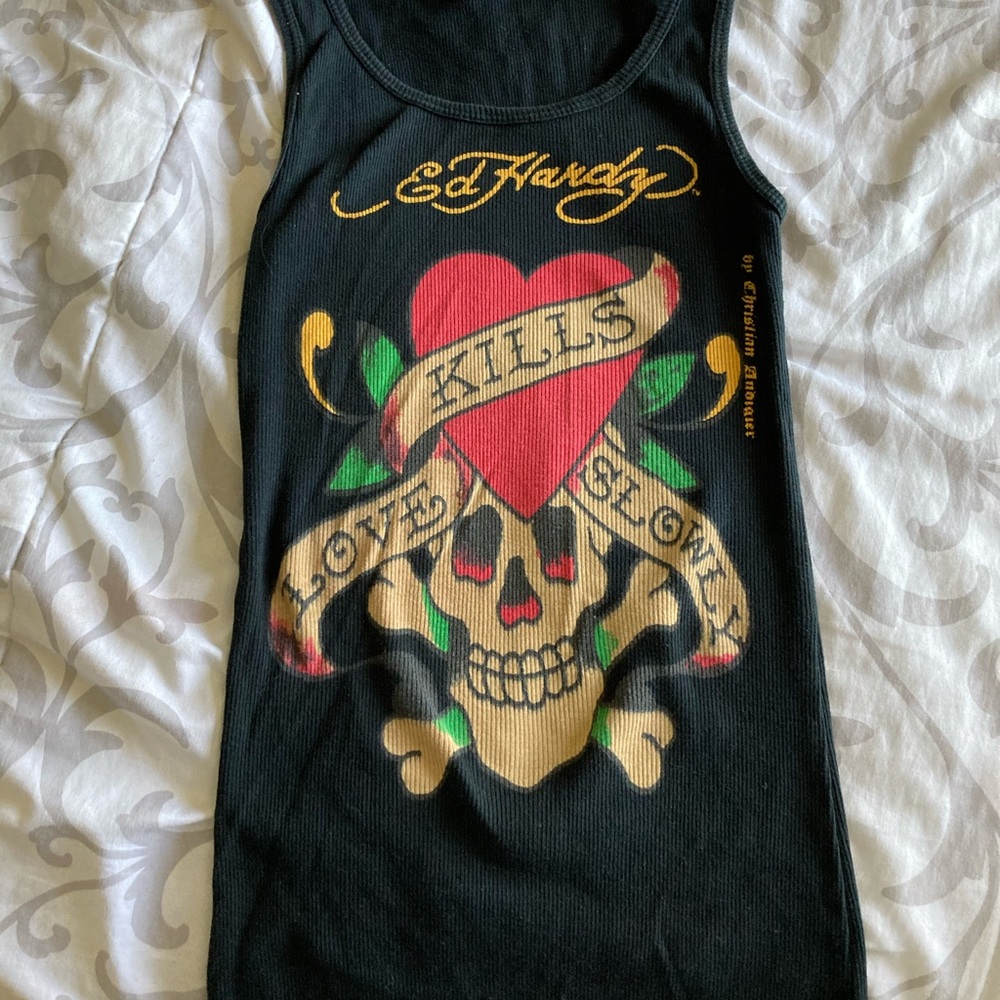 Ed hardy tank